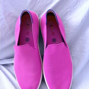 Rothy's Pink Slip-On Sneakers
